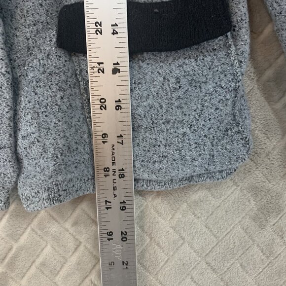 Jennifer Roberts Womens 12 Jacket Gray Wool Blend 3/4 Sleeve Contemporary Modest - Picture 9 of 16